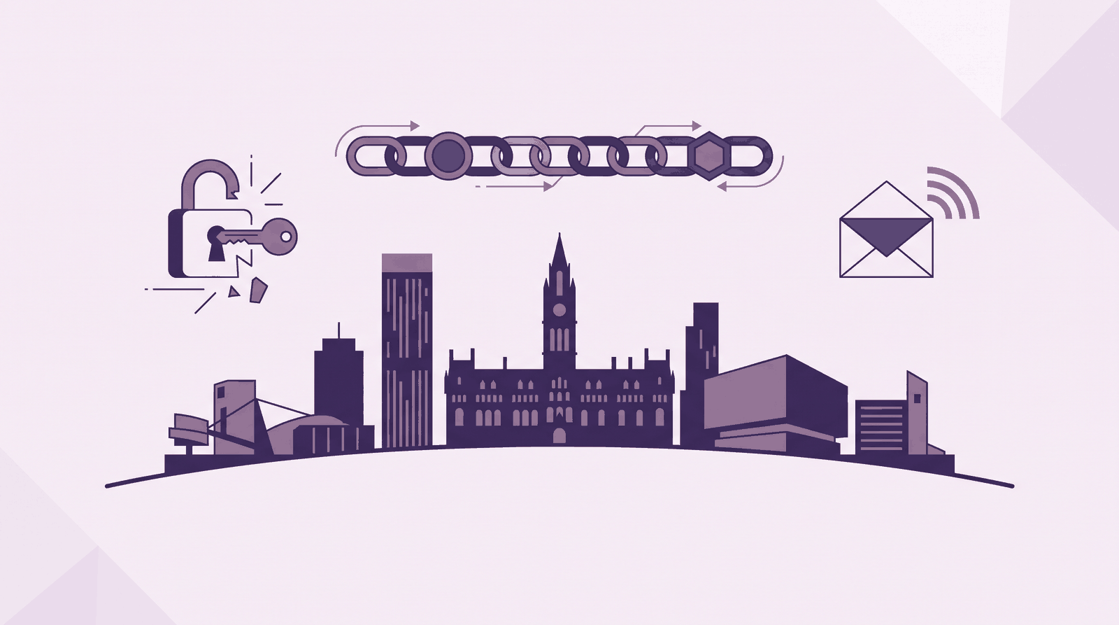 Editorial illustration for Manchester SMB Threat Brief — September 2026: the quarter Microsoft 365 stopped being the safe option
